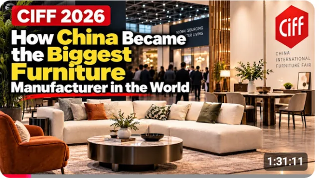CIFF 2026 furniture fair video thumbnail