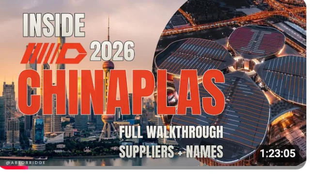 CHINAPLAS 2026 Walkthrough | Plastic & Rubber Expo in Shanghai | Machines, Materials & Recycling Tech