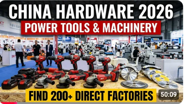 China Hardware Expo 2026 Walkthrough | Find +200 Suppliers without Traveling to China | Name Included