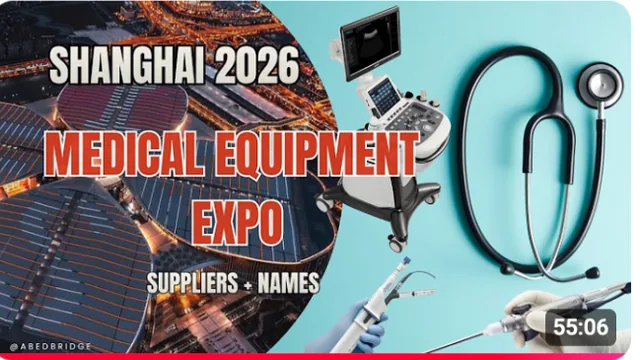 Medical Equipment Expo Shanghai 2026 Walkthrough | +100 Suppliers and New Products | Names Included