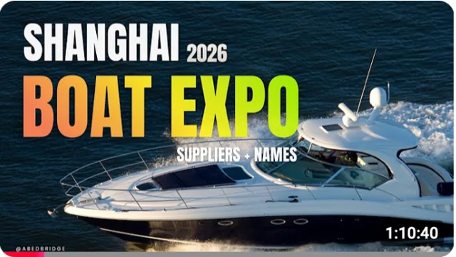 Shanghai Boat Expo 2026 | Boat Builders, Marine, Boat & Fishing Equipment