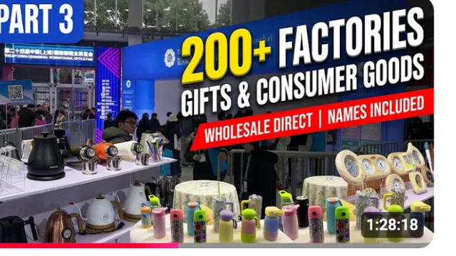 East China Fair 2026 Part 3 | Discover More Than 200 Suppliers and New Products