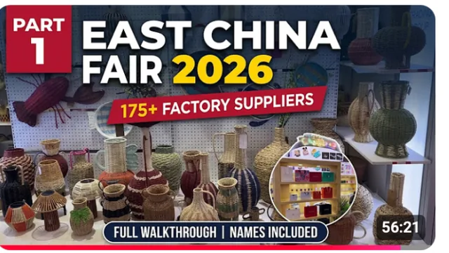 East China Fair 2026 Part 1 | Discover 175 Suppliers and New Products | Suppliers Names Included